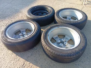 Peugeot 307  4 set of 16inch rims and tyres