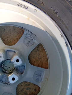 Peugeot 307  4 set of 16inch rims and tyres