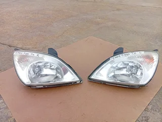 Chery tiggo tx left and right headlight for sale