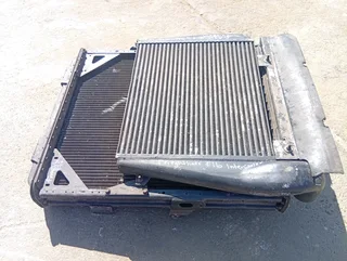 Frieghtliner FLB water radiator and intercooler