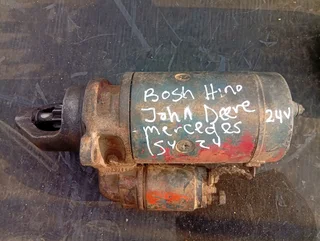 starter Bosch 24V for Mercedes truck 0001368307 John Deere Hino 0001368309 original starter