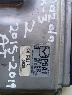 2015-2019 Mazda cx-3  Mazda 2  2.0     AT  ECU ECM  computboxP5A118881  P55188K2A  P5A1 E6TA1071HSZT