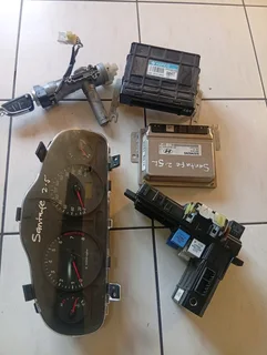 Hyundai santafe 2.5 complete lockset