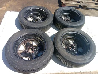 Opel Corsa eco flex 4 rims and tyres PDC 4X100