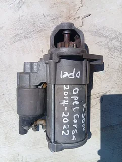 Opel Corsa E 1.0T Eco flex  12V 2015-2022 B10XFT 85KW 12V 13T CW 2.0KW Starter 55496055 0001170657