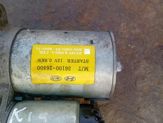 2005-2009 Kia Rio Hyundai accent   Starter Motor   1.6l Manual Transmission 8000174 36100-26800