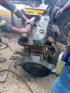 Mercedes Benz ade 366 turbo complete engine