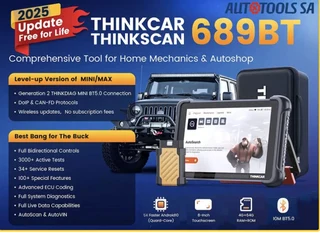 ThinkCar Thinkscan 689BT Bi-Directional Bluetooth Scanner with ECU Coding (FREE Updates for life)