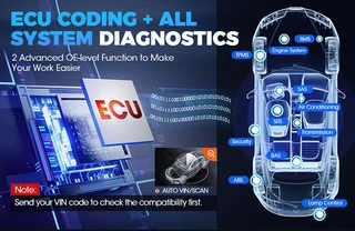 Launch CRP919X – Professional All Systems Scanner with ECU Coding