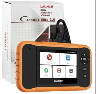 Launch X431 Creader Elite 2.0 Benz,BMW,VW,Audi Diagnostic Tool (Bi-Directional &amp; All Systems)