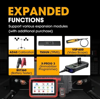 Launch X431 PRO (PROS) V5.0 Diagnostic Tool – Full Set including OBD1 adapters