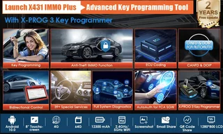 Launch X431 IMMO Plus – Key Programming &#43; Diagnostics &#43; ECU Coding &#43; ECU/TCU Cloning