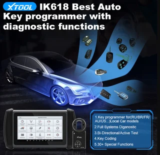 Xtool X100 IK618 Advanced Auto Key Programmer &amp; Bi-directional Diagnostic Tool