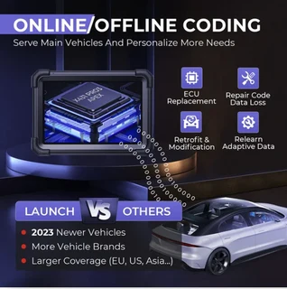 Launch X431 PRO3 Apex (V5.0) Pro Diagnostic Tool