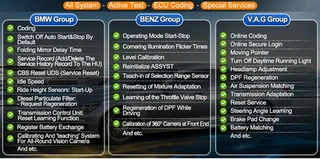 Launch X431 Creader Elite 2.0 Benz,BMW,VW,Audi Diagnostic Tool (Bi-Directional &amp; All Systems)