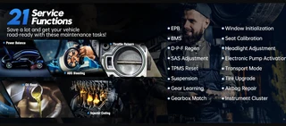 Xtool Anyscan A30M All Systems and 21 Service functions bluetooth dongle for Android/iOS