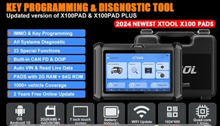 Xtool X100 PAD S (2023 Upgrade of PAD Plus) Diagnostics / Mileage / Key Prog