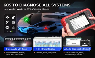 Launch CRP129X Plus – All Systems Diagnostics (Upgrade of CRP129X) LIFETIME FREE UPDATES