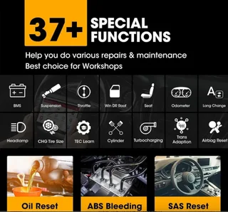 Launch X431 PRO (PROS) V5.0 Diagnostic Tool – Full Set including OBD1 adapters