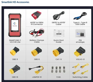 Launch X431 PRO V5.0 Diagnostic Tool for Cars &amp; Trucks (12V&#43;24V) with Smartlink VCI