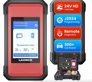 Launch X431 PRO V5.0 Diagnostic Tool for Cars &amp; Trucks (12V&#43;24V) with Smartlink VCI