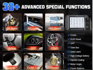 XTOOL D8W Professional Bi-Directional Scan Tool, ECU Coding (Update of D8 BT)