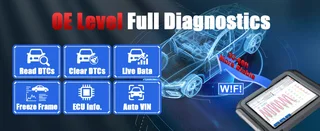 XTOOL D9S Pro Diagnostic Tool, with Topology, Online ECU Programming, 42&#43; Service Functions