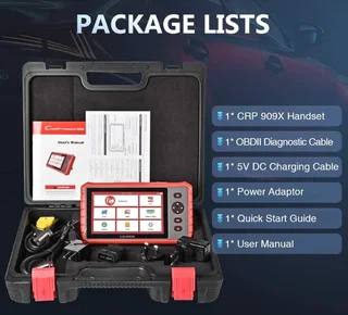 LAUNCH X431 CRP909X All Systems, All Cars Brands. 2 Years free updates