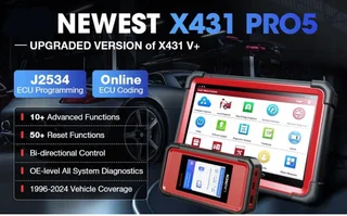 Launch X431 PRO5 SmartLink with J2534 Programming