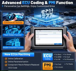 XTOOL D7S Bi-Directional All System Diagnostics Scanner