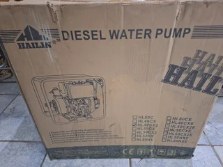Brand New Hailin Diesel Waterpump