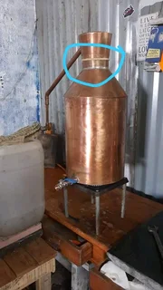 Allembic Copper Still Pot for sale