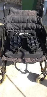Wheelchair affordable,foldable,steel frame heavy duty with detachable foot rest pedals.
