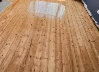 Sanding and sealing