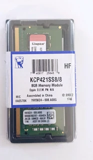 Kingston Kcp426ss8/8 8gb Ddr4 Ram For Laptop