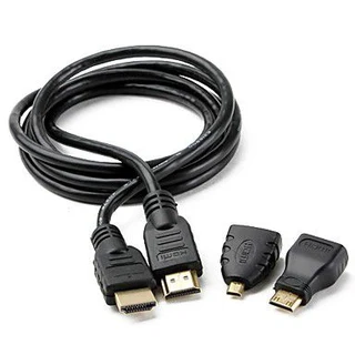 3 in 1 Full HD 1080P HDMI Cable Adaptor Kit