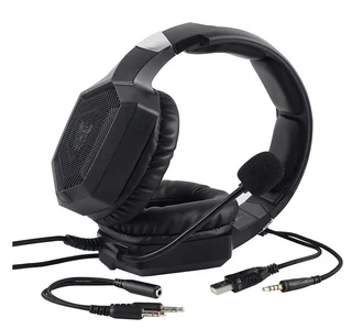 ONIKUMA K8 3.5mm Gaming Headphones with Mic &amp; RGB LED Lights Black