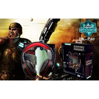 P40 Gaming Headset With Microphone Black