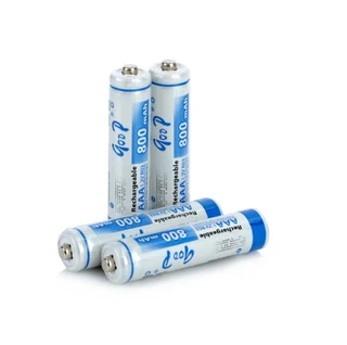 Goop Premium AAA Rechargeable Batteries 800mAh x 4