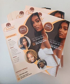 GET 1000 A5 Flyer Printed and We Design them For You and Pay R1299 Only