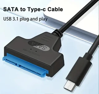 USB 3.1 To SATA 7&#43;15 Pin Drive Cable For Type-C 3.0 To SATA 2.5-inch Serial Data Cable