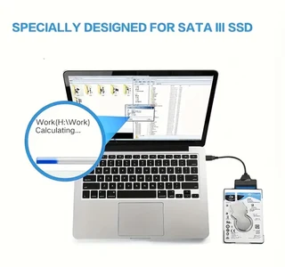 USB 3.1 To SATA 7&#43;15 Pin Drive Cable For Type-C 3.0 To SATA 2.5-inch Serial Data Cable