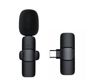 Wireless Lavalier Microphone - Compatible with Type C