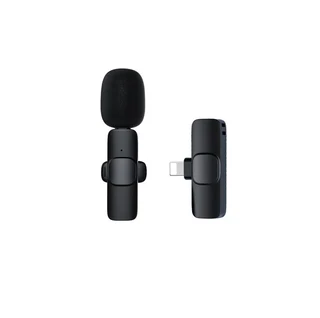 Wireless Lavalier Microphone - Compatible with iPhone/iPad