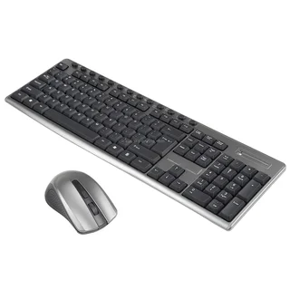 Wireless Keyboard and Mouse Set KB6600 104 Keys 2.4G