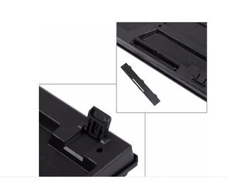 HK6500 Smart Keyboard &amp; Wireless Mouse 2-in-1 Set - Black &amp; Red