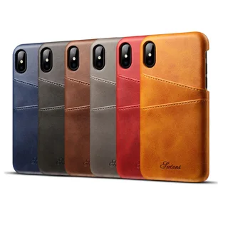 iPhone X  Leather(PU) with card slot Mobile Phone Case