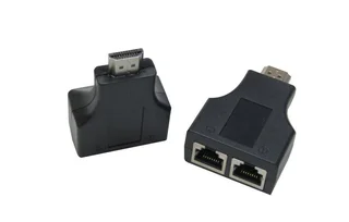 2 HDMI Extender Over CAT5e/6 Network Ethernet Adapter 2pcs