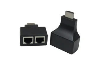 2 HDMI Extender Over CAT5e/6 Network Ethernet Adapter 2pcs