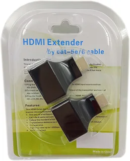 2 HDMI Extender Over CAT5e/6 Network Ethernet Adapter 2pcs